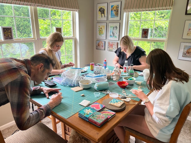 Artisan Mosaic Coaster Class