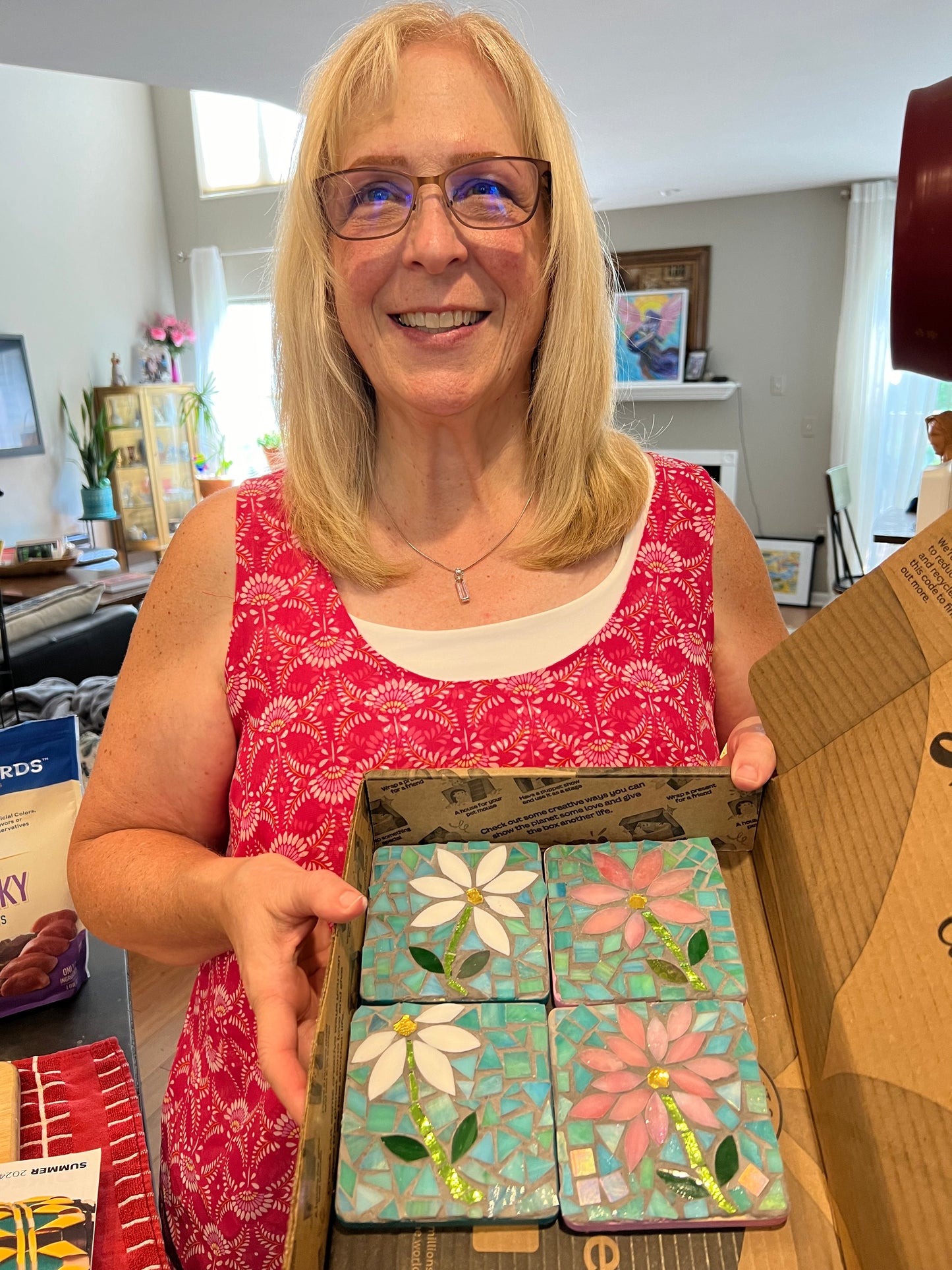 Artisan Mosaic Coaster Class