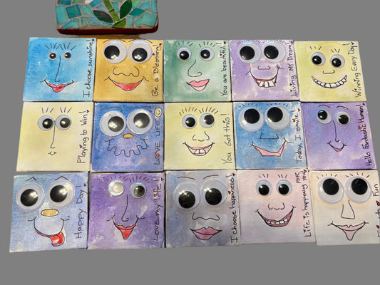 Handmade Collectible Magnets with Googly Eyes